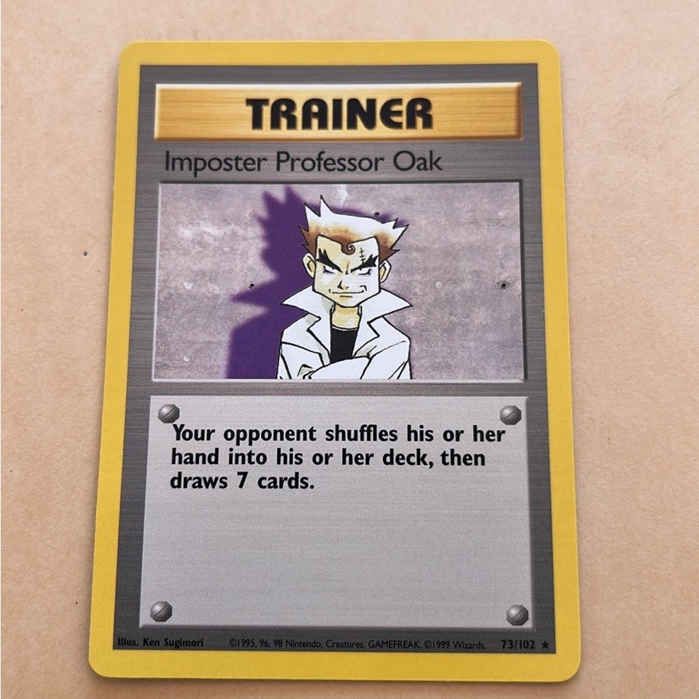 Pokémon Imposter Professor Oak
